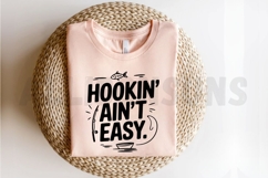 fishing, hook, fish, fisherman, angling, catch, rod, boat, lake, water, vector, illustration, hand drawn, quote, saying, text, sublimation, design, print, apparel, t shirt, humor, funny, fun, hobby, sport, recreation, outdoors, adventure, simple, monochro