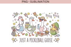 Pickleball goose png design for T-shirts Product Image 2
