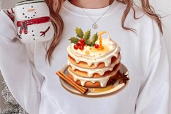 Christmas Dessert Clipart Sublimation, Christmas Dessert Product Image 2