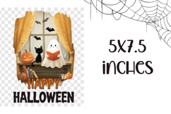 Cartoon Halloween Ghost Towel, Kids Halloween Towel Design Product Image 2