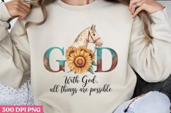 With God, All Things Are Possible PNG Product Image 1