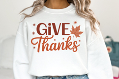 Give Thanks Svg | Thanksgiving Svg | Shirt Svg Product Image 1