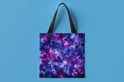 Neon Bokeh Dots Digital Paper Product Image 2