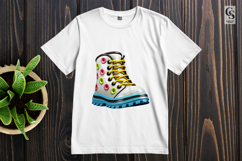 Colorful Boots Clipart Sublimation PNG Product Image 2