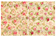 Valentine, Pink, Papers, Junk Journal Product Image 2