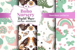 Nursery Boho digital paper Seamless backgrounds Product Image 2