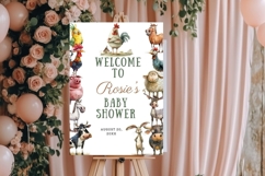 Baby Shower Welcome Sign Template 117 Product Image 3