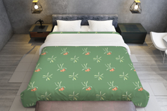 Sea Buckthorn Watercolor Seamless Patterns Print Berries Product Image 2