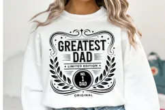 Greatest Dad svg | Svg Cut File | Shirt Svg Product Image 1