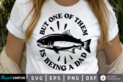 But One Of Them SVG, Fishing SVG Design Product Image 1