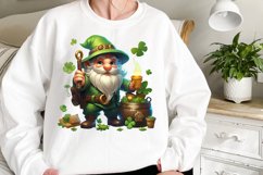 St Patricks gnome Clipart Bundle, St Patricks gnome Clipart Product Image 6