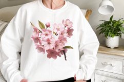 Watercolor Spring Clipart, Hello Spring Clipart Product Image 1