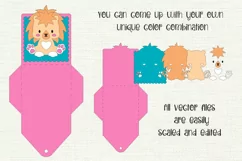 Little Lion | Birthday Gift Card Holder | Paper Craft Product Image 2