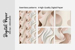 Boho digital paper Seamless backgrounds Product Image 4