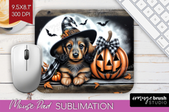 Dachshund Dog Mouse Pad Sublimation Halloween Mousepad PNG Product Image 1