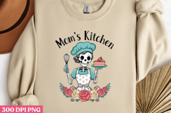 Mom s Kitchen PNG, Vintage Kitchen Sublimation PNG Product Image 3