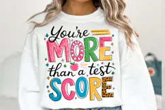 You're more than a test score svg | Shirt Svg Product Image 1