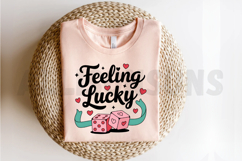 Feeling Lucky PNG Sublimation Design Product Image 2