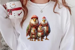 Christmas Family Animals Clipart, Christmas Clipart Product Image 2