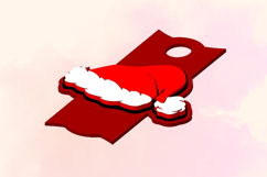 Stl File, Christmas Hat 40 OZ Tumbler, 3D Printinting Product Image 2