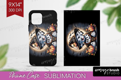 Dalmatian Dog Phone Case PNG Halloween Case PNG Sublimation Product Image 1