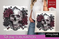 Dark Gothic Tote Bag - Victorian Gothic Tote Bag PNG Product Image 1