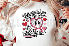 Cute Bear Valentine Never Share My Fries Valentines Day Product Image 2