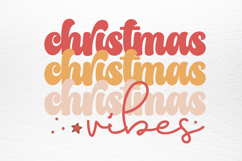 Retro Christmas Tshirt SVG Product Image 2