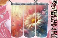 LUMINOUS ADVENTURES 20oz TUMBLER WRAP, 3D Flower Product Image 1