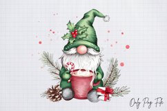Cute Christmas Gnome Sublimation PNG Product Image 1