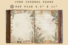 Vintage botanical natural Junk Journals Product Image 2