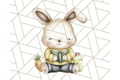Cute Back to School Animals PNG Clipart with Books &amp; Bags Product Image 2
