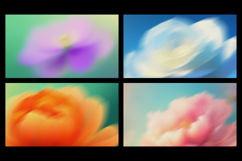 Airy Floral Bloom Soft Backgrounds Product Image 2