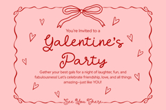 Lush Valentine is a Valentine’s Day Script font Product Image 2