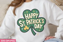 Happy St Patricks Day PNG, Groovy ST Patricks Sublimation PN Product Image 1