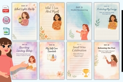 30 Days of Mindful Self-Care Journal Product Image 2