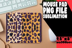 Wild Print Sublimation Mouse Pad Product Image 1