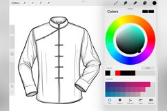 100 Procreate Shirt Stamp Brushes Product Image 5