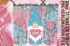 Sublimation Delight 20oz tumbler wrap, Valentines Product Image 1