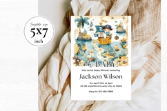 Baby Shower Invitation Template 324 Product Image 3