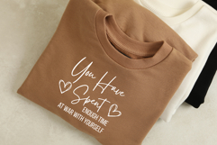 Self-Care Quote SVG, PNG, Canva Template Product Image 2