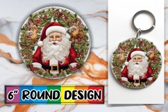 Winter Scene 3D Embroidery Ornament Design Product Image 1