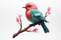 Chirstmas Birds Clipart PNG Product Image 2