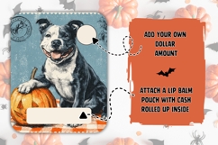 Halloween Dog Gift Card, Halloween Pumpkin Money Card Product Image 2