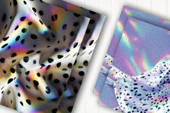 Shiny Dalmatian Print Digital Paper Product Image 2
