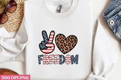 FREEDOM PNG, Memorial Day Sublimation PNG Product Image 3
