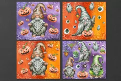 Halloween Gnome Tumbler | 8 tumbler sublimation designs, JPG Product Image 2