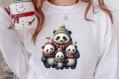 Christmas Family Animals Clipart, Christmas Family Product Image 2