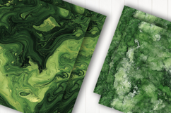 Green Marble Texture Digital Paper Product Image 2