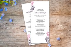 Wedding Ceremony Program Template Product Image 3